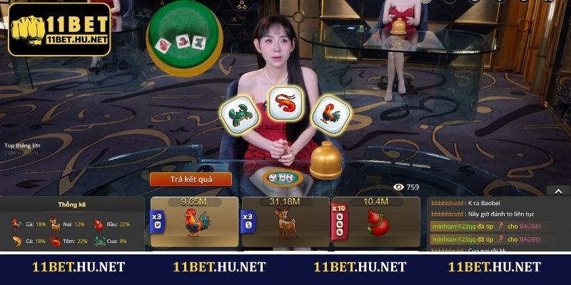 Bí quyết chơi Bầu Cua thắng lớn tại 11BET