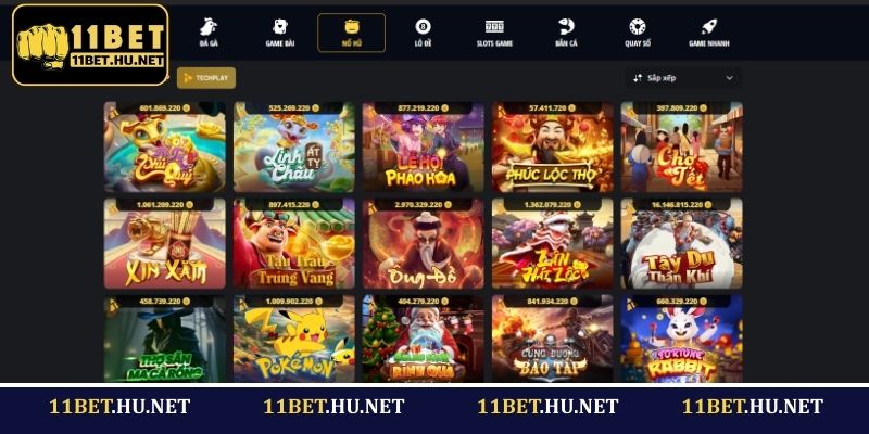 Đôi nét về sảnh Nổ Hũ 11BET