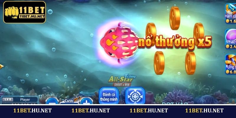 Sơ lược về game bắn cá All-Star Fishing