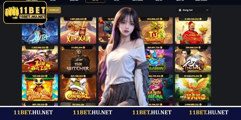 Tổng hợp các dòng Nổ Hũ tại 11BET