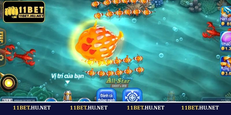 Update cách chơi bắn cá All-Star Fishing chi tiết cho tân binh