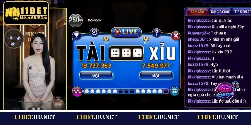 Vài nét về game live Tài Xỉu 11BET